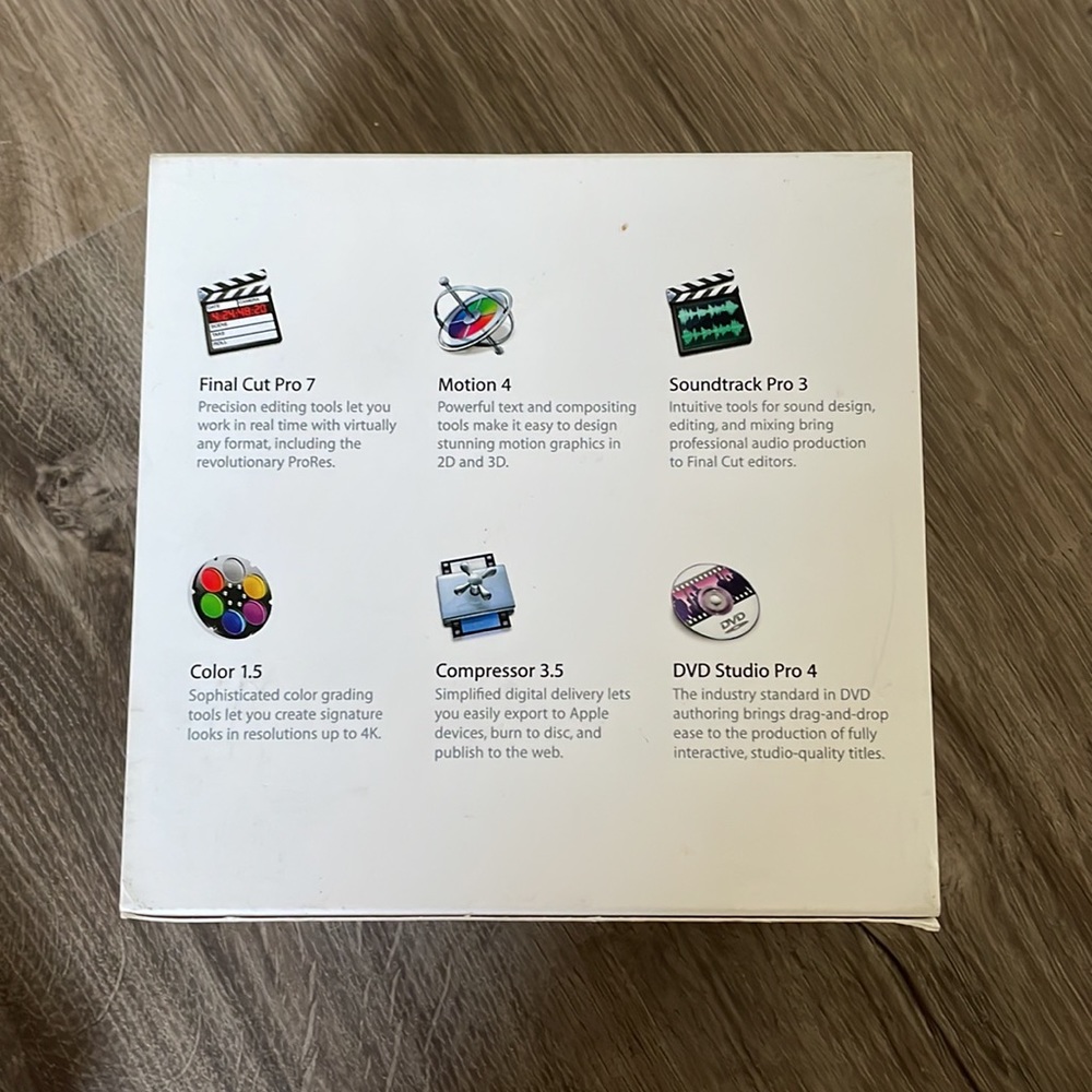 Apple Final Cut Studio NIB - Picture 3 of 4